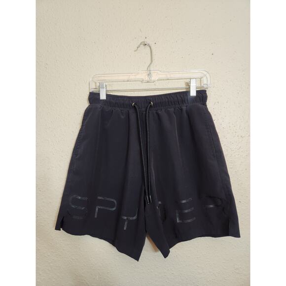Spyder Men's‎ Black Swim Mesh Lined Trunks Shorts Size Small - Picture 1 of 7